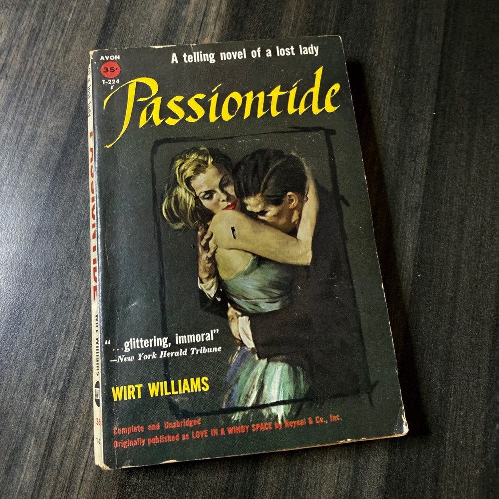 Vintage Passiontide Wirt Williams Avon T-224 Paperback Pulp Fiction 1950s Book